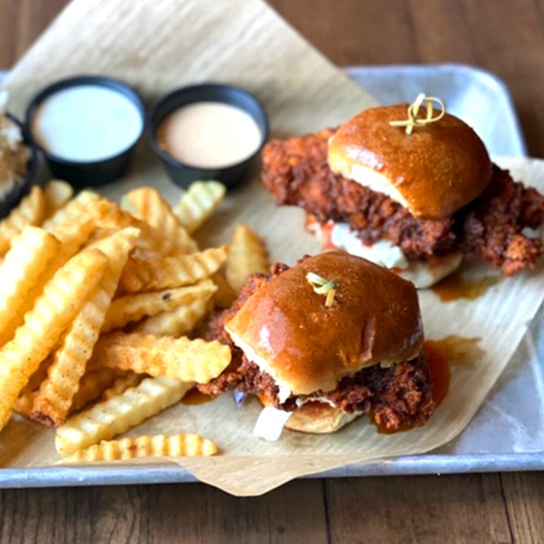 Two Chicken Sliders