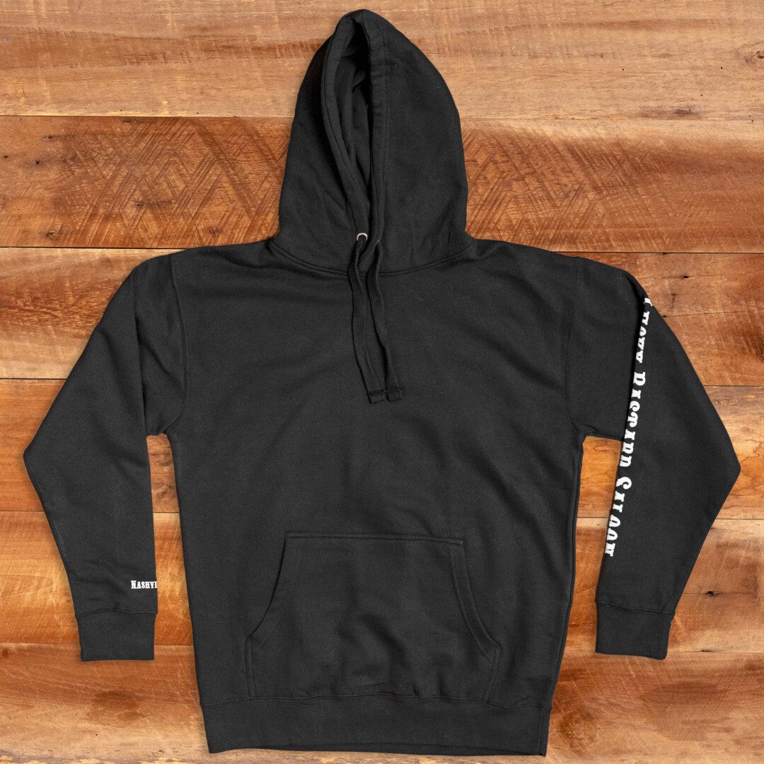 LBS Black Pullover Hoodie Front