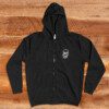 LBS Black Zipup Hoodie Front