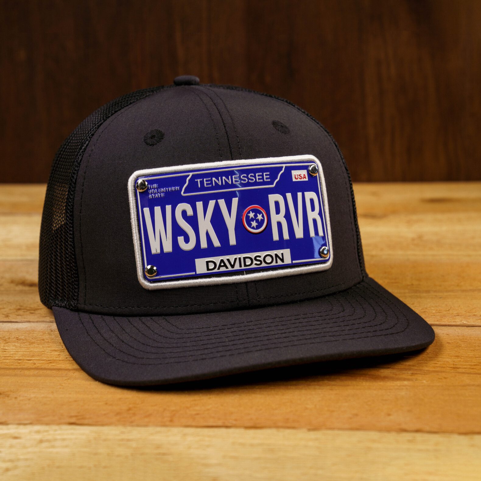 WRS Cap License Plate Lucky Bastard Saloon